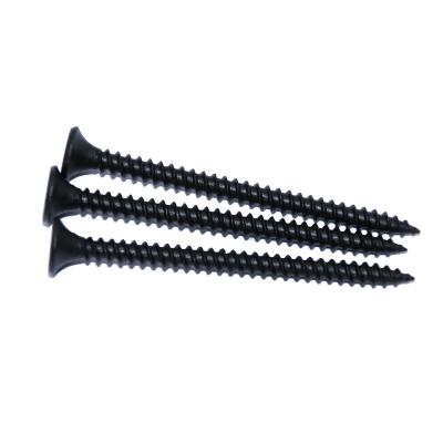 China China Factory High Strength Flat Cross Black Phosphor Drywall Countersunk Head Screws for sale