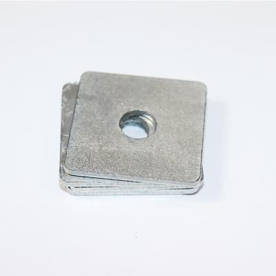 China Hot Selling Square Gasket Galvanized Flat Square Gasket Metal Square Gasket With Hole Spring Washer, Belleville Gasket Stainless Steel, GB Steel for sale