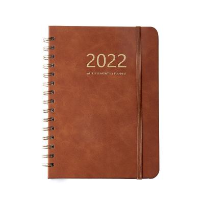 China 2022 School A5 Colorful Cheap Notebook PU Hardcover Book High Quality Customized Leather Notebook 2022 for sale