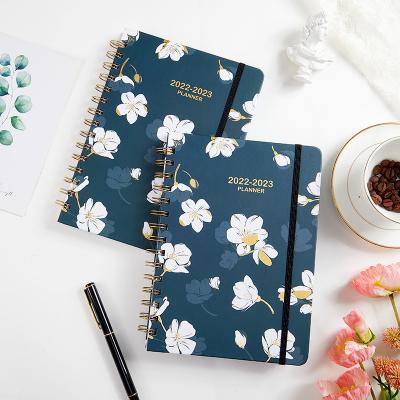 China Cheap Bulk Hard Cover Book Makers A4 A5 Planner Composition Diary Notebook Hard Cover With Elastic Band for sale