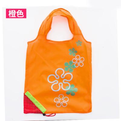 China Folding Fruit Bag Eco - Friendly Custom Recycled Foldable Shopping Bag for sale