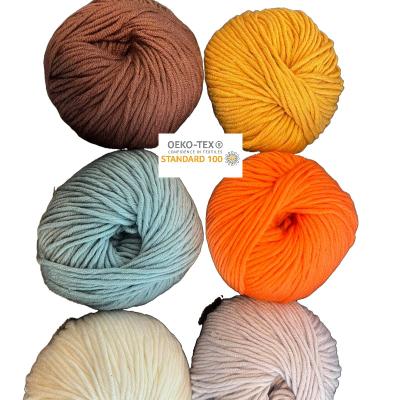 China 100 50g DIY Yarncrafts Yarn Wholesale Merino Multi Viable Colored Stylish Natural Wool Yarn For Hand Knitting for sale