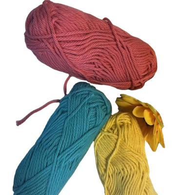 China Wholesale Recycled DIY Crochet 25g Colorful Cotton Yarn For Baby Clothing for sale