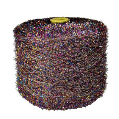 China Factory Price Viable Chinese Glitter Lurex Feather Fancy Shiny Yarn For Machine Knitting/Hand Knitting/Decoration for sale