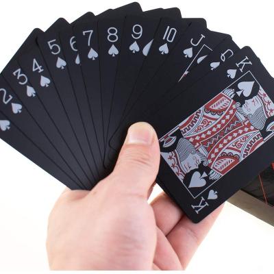 China Entertaiment Game Cards 2021 New Magic Tricks Tool Classic Deck Waterproof Plastic Poker Playing Cards for sale