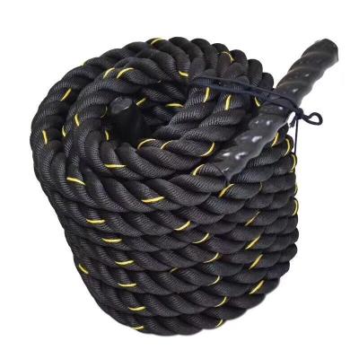 China Bodybuilding Logo Workout Exercise Battle Rope Custom Made, Heavy Fitness Jump Rope Battle Rope for sale