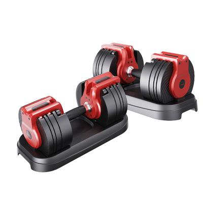 China Universal Wholesale Fitness Equipment Factory Price Adjustable Dumbbell Set for sale