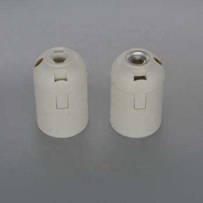 China Plastic flattening terninal E27 HD78 edison screw lamp holder for pendant light for sale