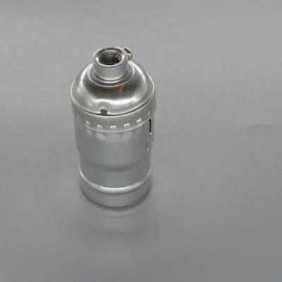 China Recess E26-RC22B terminal silver aluminum keyless lamp holder for pendant light culus approved E255576 for sale