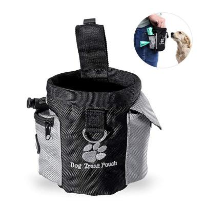 China Portable Durable Strong Cloth Outdoor Training Pouch Dog Dog Snacks Trainer Waist Bag Large Capacity Oxford Oxford Treat Feeding Bag for sale