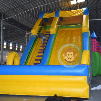 China Water Proof Inflatable Ride Inflatable Slide Adult Inflatable Slide Bounce House for sale