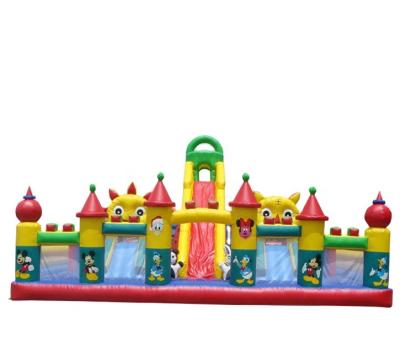 China Direct commercial grade factory manufactures custom large size inflatable fun city for entertainment for sale