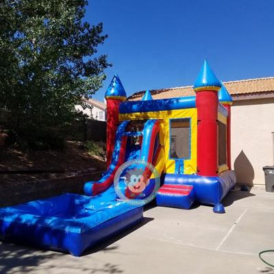 China Water Proof Inflatable Bounce Park Inflatable Bounce House With Blower Inflatable Bounce Balls for sale