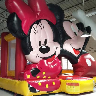 China High Quality Inflatable Bounce House Business Water Proof Mickey Mouse Bounce House for sale