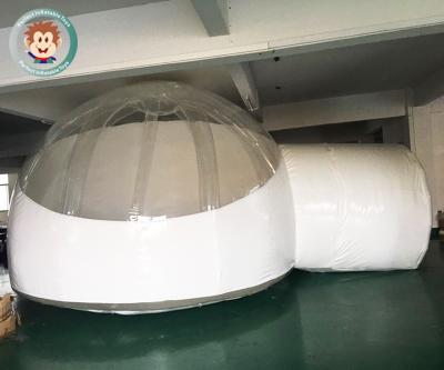 China Outdoor Giant Inflatable Bubble Party Igloo Clear Beach Tent Bubble House For Sale for sale