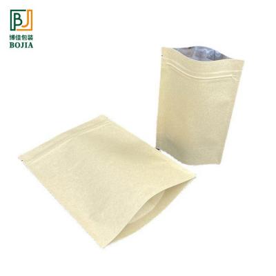 China New Arrival Moisture Proof Flat Stand Up Pouch Biodegradable Sea Salt Packaging Bags Low Moq for sale