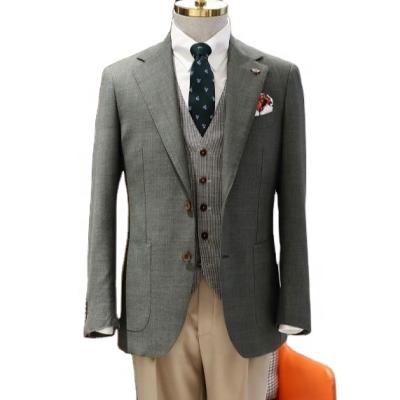 China Top Quality Anti-Wrinkle MTM Mens Gents Suit , Mens Custom Working Classic Wedding Suit for sale