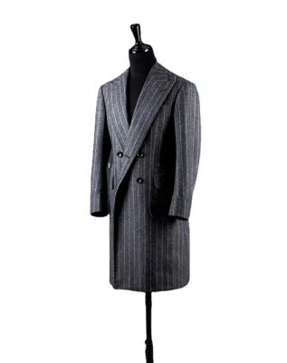 China Custom Anti-Wrinkle Professional Bespoke Half Mens Handmade Coat Full Quality for sale