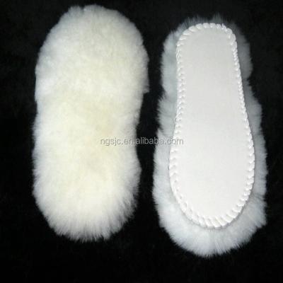 China 100% Genuine Sheepskin Wool Winter Insoles 100% Sheepskin Wool Felt Insoles for sale