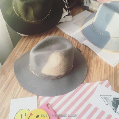 China Character 100% Sheep Wool Felt Hats for sale