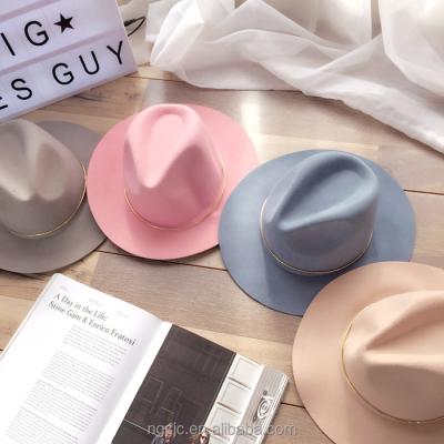 China Hot Sale Fashion Fedora Character Hat Felt for sale