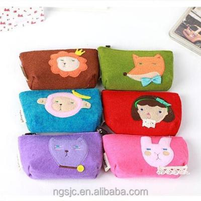 China Wool Felt Sale Low Price 100% Wool Coin Purse for sale