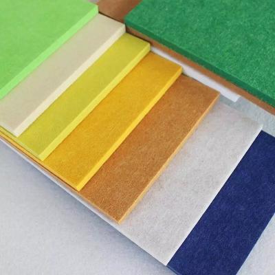 China Polyester Sound Absorbing Fabric Covered Fabric Panel Sound Insulation Wall Sound Barrier for sale