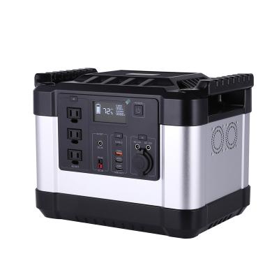 China Wholesale Price 1000w Type C Solar System Camping Outdoor Portable Power Station for sale