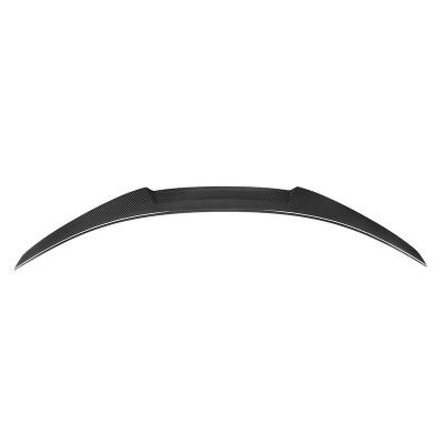 China Best Selling 1 Series E82 M4-style Carbon Fiber Rear Dry Spoiler 2007-2013 for sale