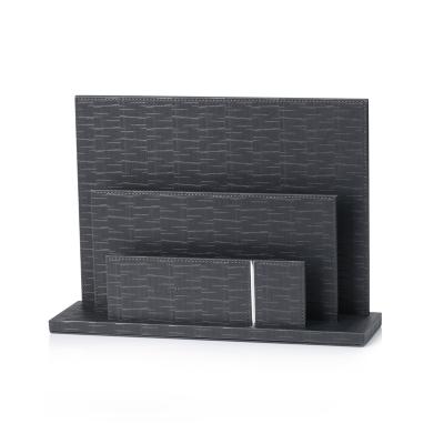 Китай 5-star hotel leather information stand for Marriot hotel продается