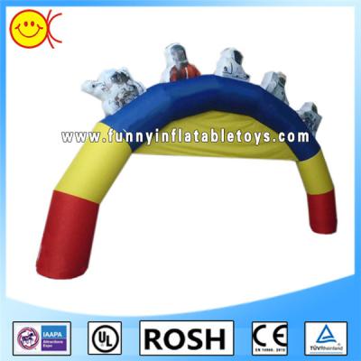 China Temperature Resistance Inflatable Christmas Archway / Arch Decoration 8*4m for sale