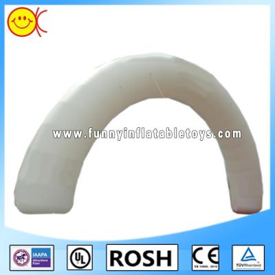 China Building Decoration / Promotion Inflatable Arch White Oxford Cloth for sale