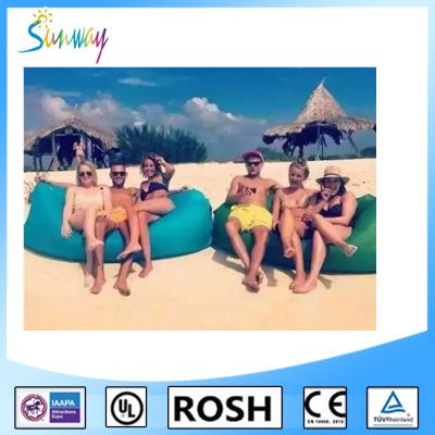 China Nylon Sunbathing Fabric Fast Inflatable Sleep Bag Outdoor Lawn for sale