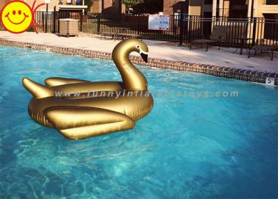 China cisne de oro inflable del agua material ignífuga 6P el 190*190*130cm en venta