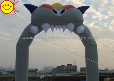 China Holiday Inflatable Arch Dragon Nylon for Halloween , Inflatable Entrance Christmas Arch for Rental for sale