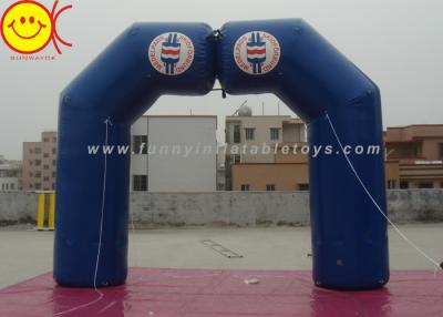 China Blue Inflatable Arch Incorporate Various Styles / Sizes For Sporting Activities for sale