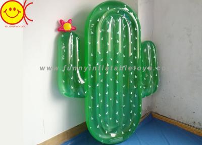 China Adults Giant Inflatable Water Floats Cactus Floating Mattress Water Sport Toys for sale