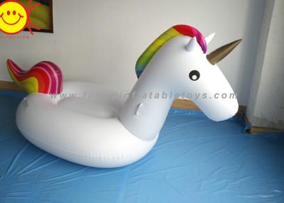 China Sunway Unicorn Inflatable Water Floats Giant 270cm PVC Animal Pool Floating Toys for sale