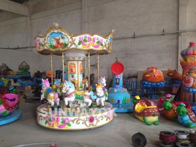 China Equipo inflable de encargo de la diversión, carrusel inflable de la Navidad para el parque en venta