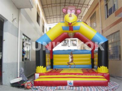 China Monkey Commercial residential bounce house For Inflatable bouncers for rent for sale