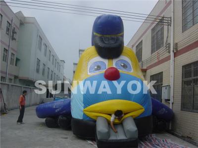 China CE Big Fish Mouth Advertising Inflatable Bouncer With Durable plato TM for sale