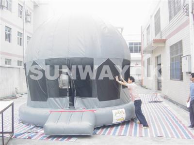 China Gray Dome Commercial Inflatable Bouncers For entertainment Park , EN71 for sale