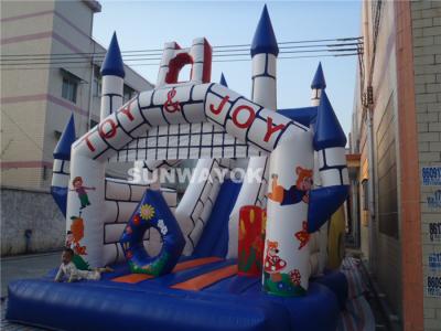 China Fairy Tale Style Kids Commercial Inflatable Slide With Jumping Castle Bouncer Combo for sale