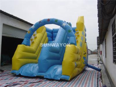 China Blow Up Kids / Adult Commercial Inflatable Slide In Ground Pools for sale