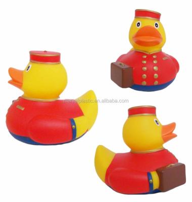 China Bath Toy Custom Make Rubber Duck Vinyl Animal Toy Craft for sale