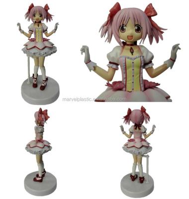 China Cartoon Toy Manga Plastic Figure Toy Girl Miniature for sale