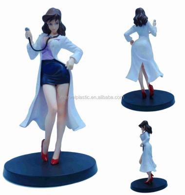 China Plastic Sexy Japan Nurse Figure Replica for sale