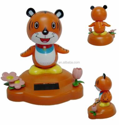 China Eco-Friendly ABS Solar Mobile Tiger Toy Figure for sale