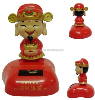 China Eco-Friendly ABS Solar Doll Toy Dancing Figure for sale