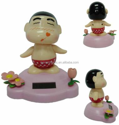 China Eco-Friendly Toy Character Manga ABS Solar Mobile Figure Decoration for sale